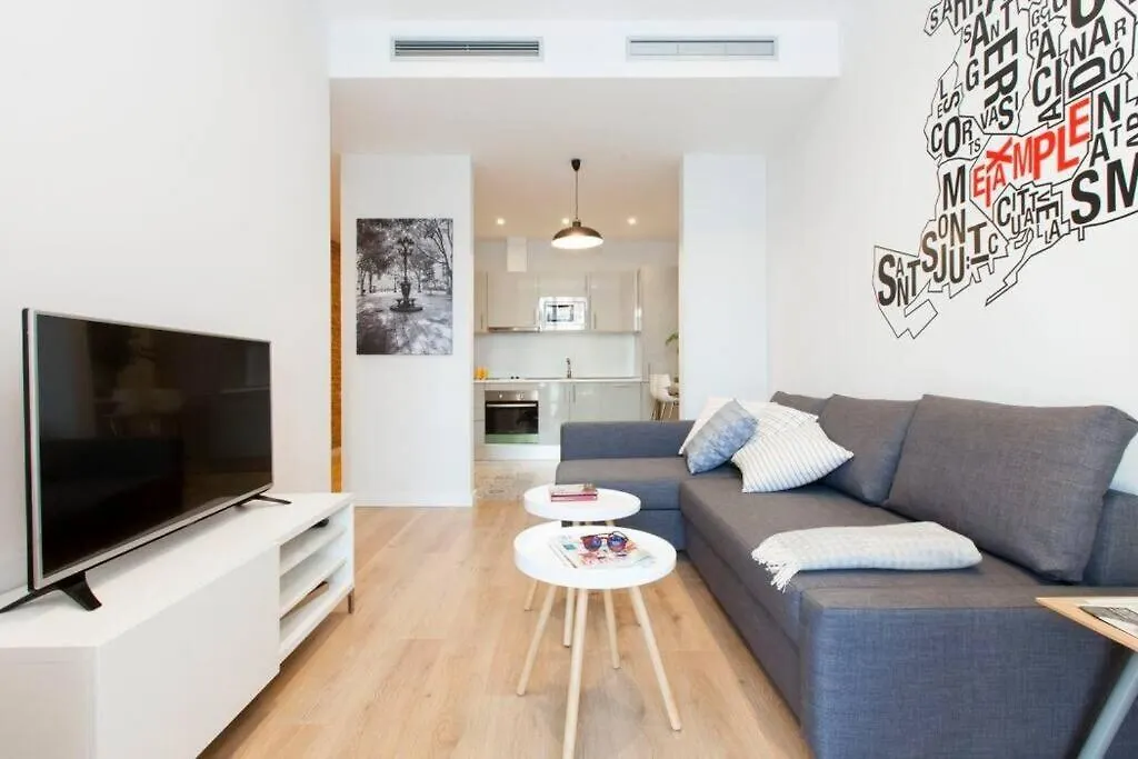Stylish And Centric 2-Bedroom Apartment In Eixample &Terrace P2 Barcelona
